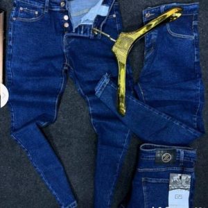 Pantalon Jean Slim Bleu